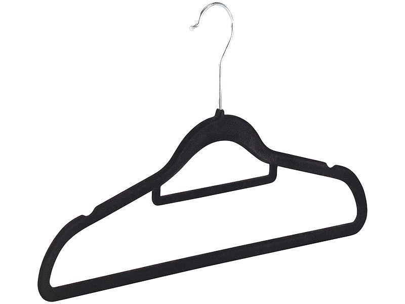 Lot De 8 Cintres Beldray Ultra-fins - Antidérapants, Avec Tringle à Pantalons Et Crochets, Gain De Place, 41 Cm