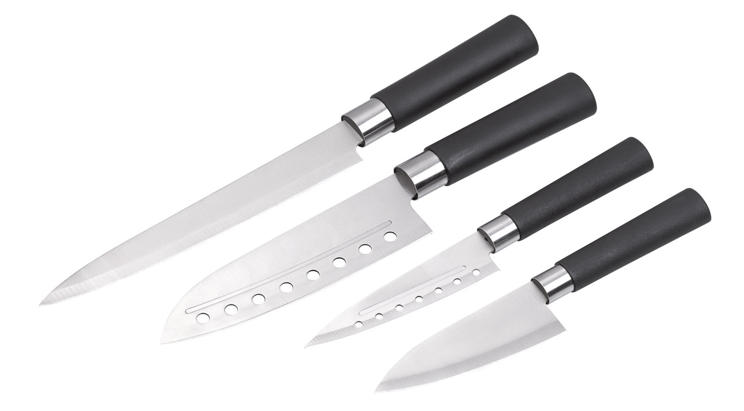 Ensemble bloc et couteaux 14 pièces en acier inoxydable de Cuisinar