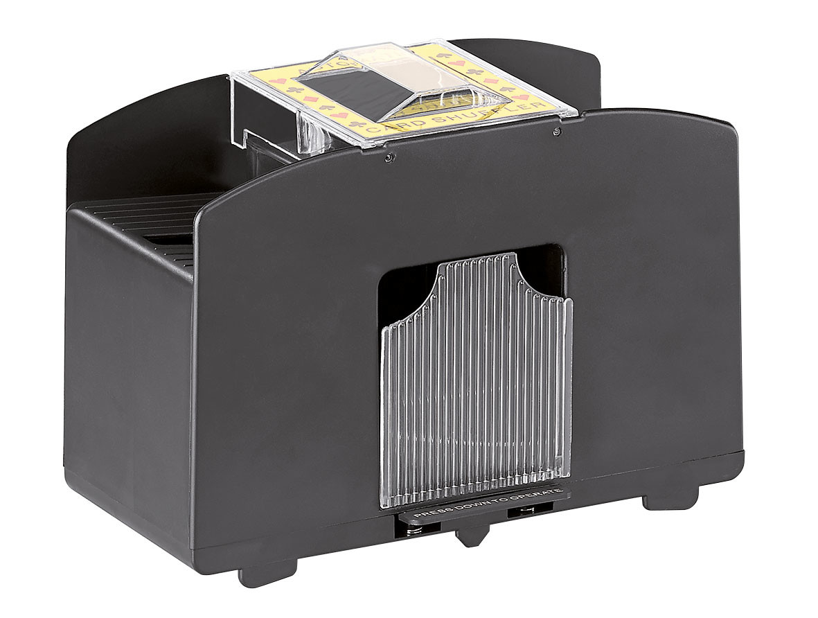 Mélangeur De Cartes électrique Automatique - Mélange 1 Ou 2 Jeux - Alimentation USB Ou Piles - Pour Jeux De Société, Poker, Famille