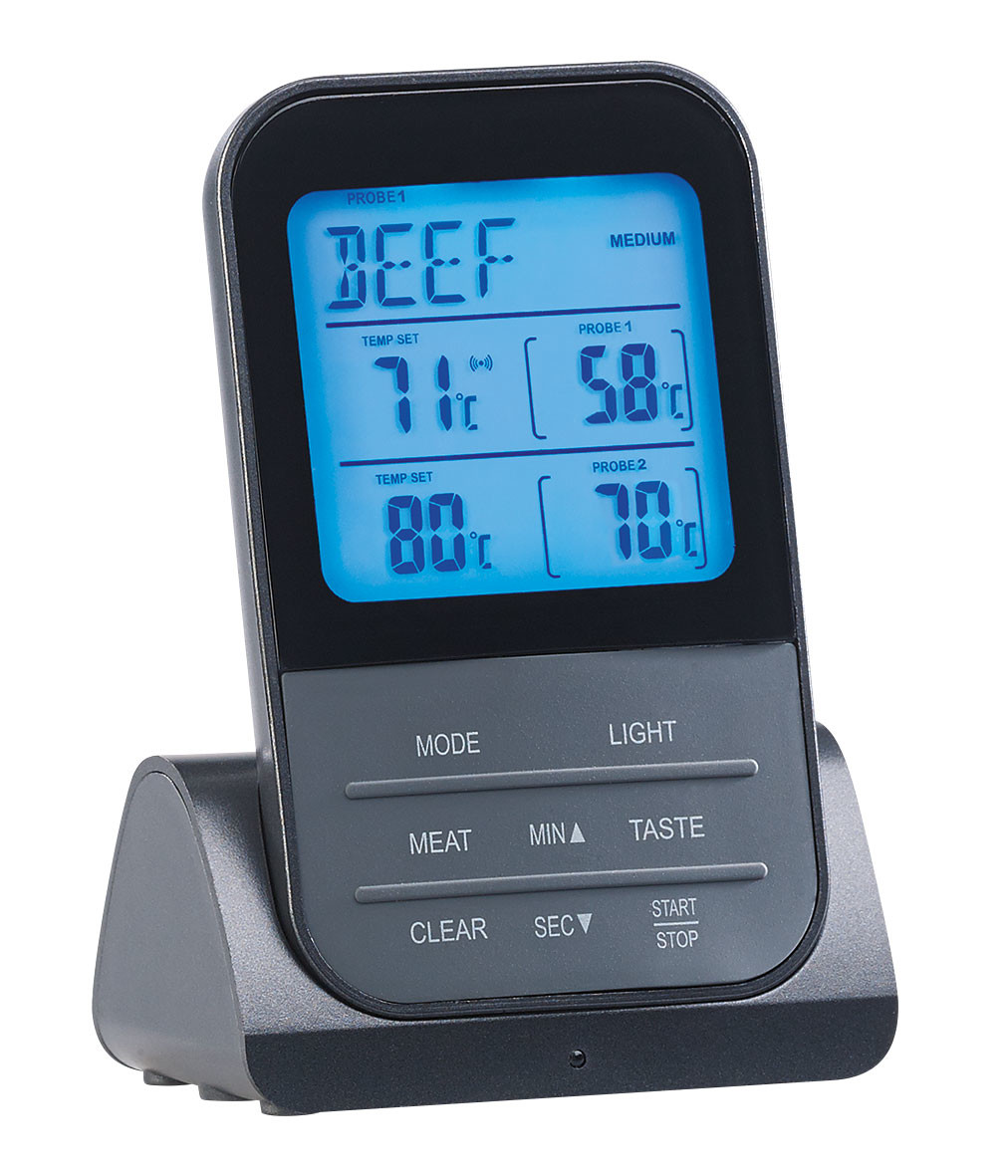 Acheter Thermomètre à viande sans fil avec 2 accessoires pour