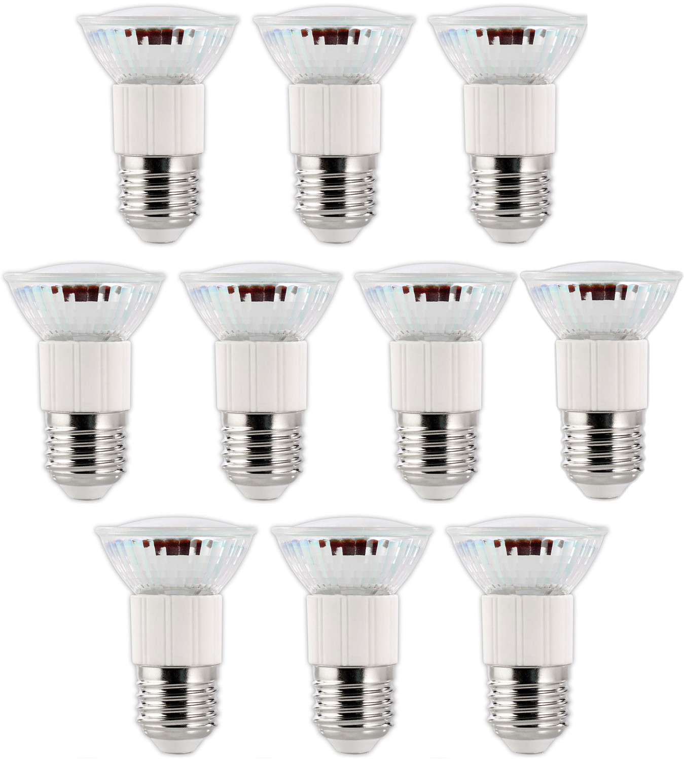 Achat Ampoule 60 LED SMD 3,3 W blanc chaud moins cher x10 Pearl.fr