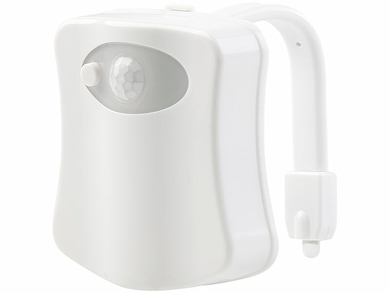 Wewoo - LED détecteur de mouvement gris activé capteur de de la maison  toilette salle de bain siège lumière de nuit, multi-mode 7 couleurs de -  Détecteur connecté - Rue du Commerce
