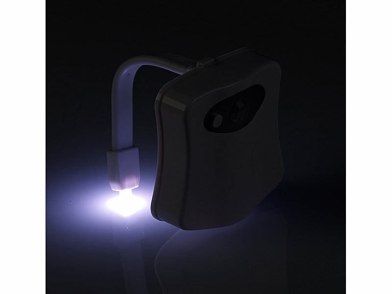 2x éclairage de cuvette de toilette à LED - éclairage de lampe de nuit de  lampe de