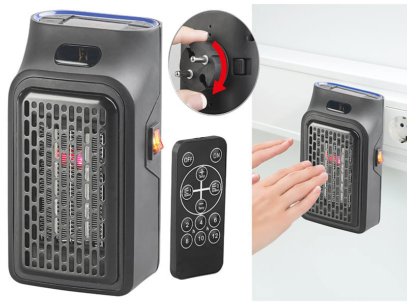 Mini radiateur soufflant électrique, ventilateur chaud, portable