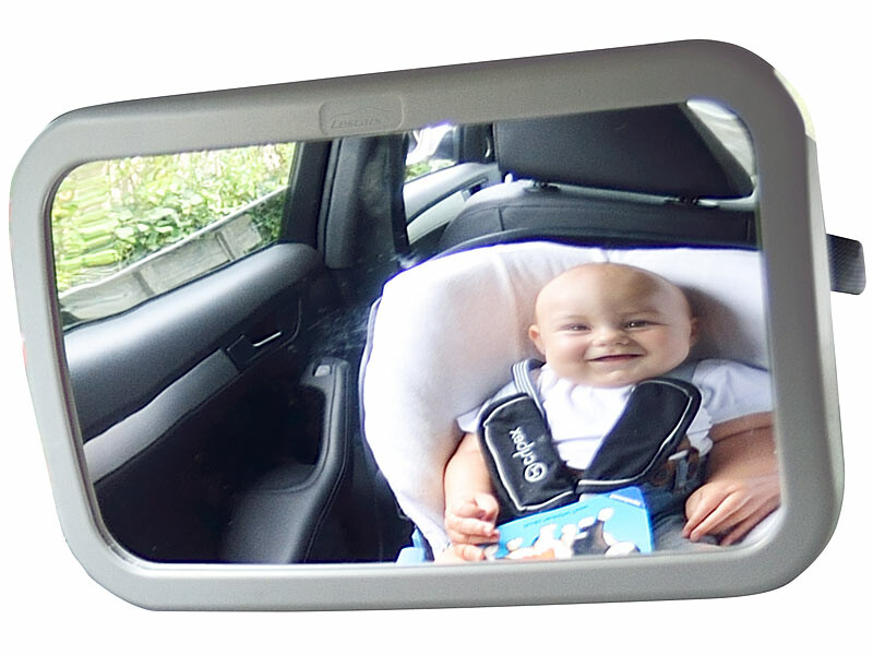 Rétroviseur sur appuie-tête pour bébé : sécurité enfant en voiture