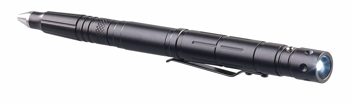 Stylo multifonctionnel 4-en-1: stylo conducteur, stylo, lampe et pointeur  laser ANSMANN