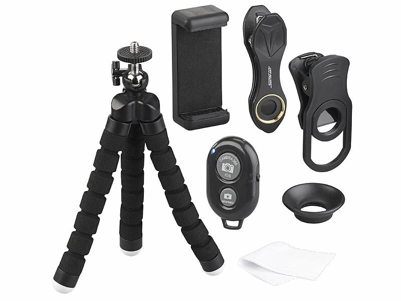 Set 3 lentilles pour caméra téléphone portable personnalisé par KelCom