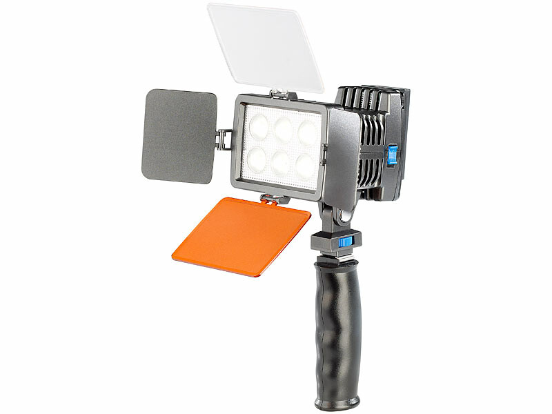 Lampe LED à intensité réglable pour appareil photo et caméra pas cher, Éclairage