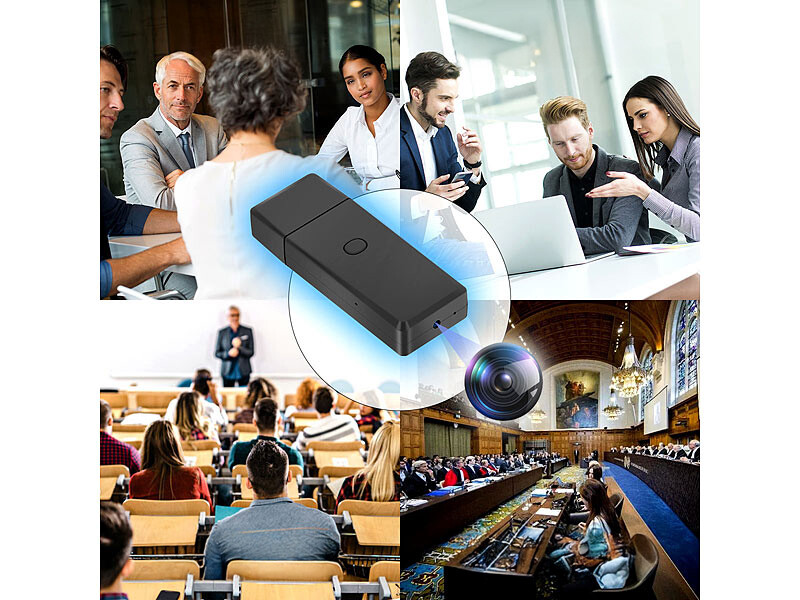 Mini Caméra Vidéo OctaCam Full HD - Modèle NX4333, Neuve Sous Emballage, Type 12Au7