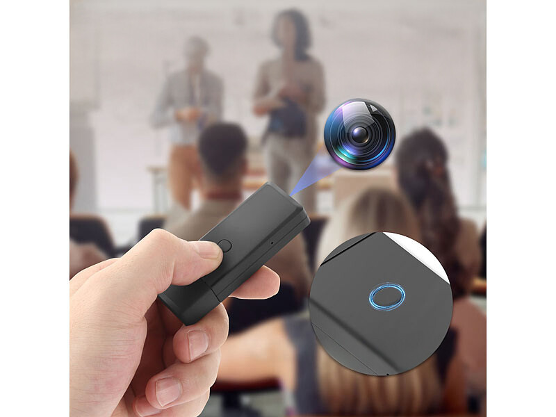Mini Caméra Espion WiFi TotalCadeau – Full HD 1080P Avec Son – Modèle CA148