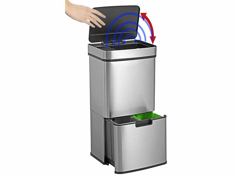 Poubelle automatique poubelle sans contact pour cuisine bureau