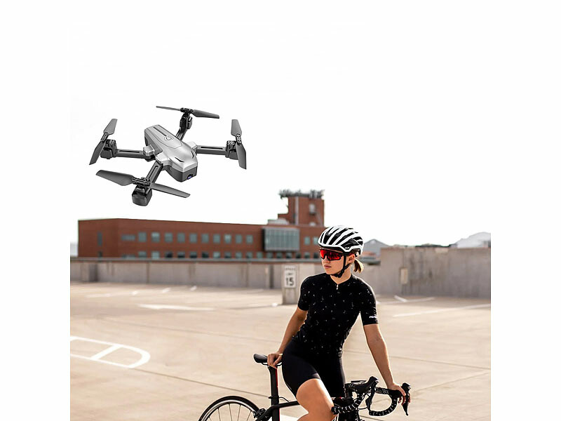 Drone quadricoptère GPS pliable connecté GH-290.fpv avec caméra 4K, Drones  et modélisme