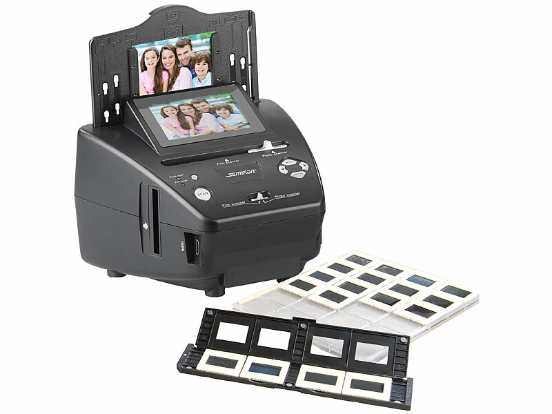Scanner autonome 16 Mpx / 4920 dpi pour diapositives et négatifs  SD-1500.dig, Photos et diapos
