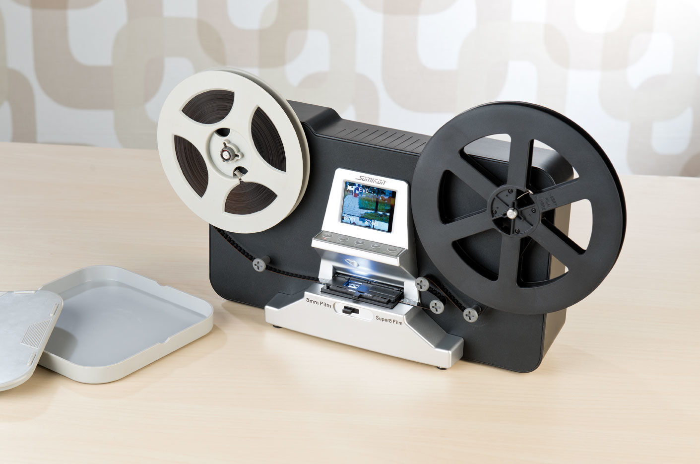Scanner USB HD à écran LCD pour films 8 mm et Super 8, Transmission &  Conversion AV