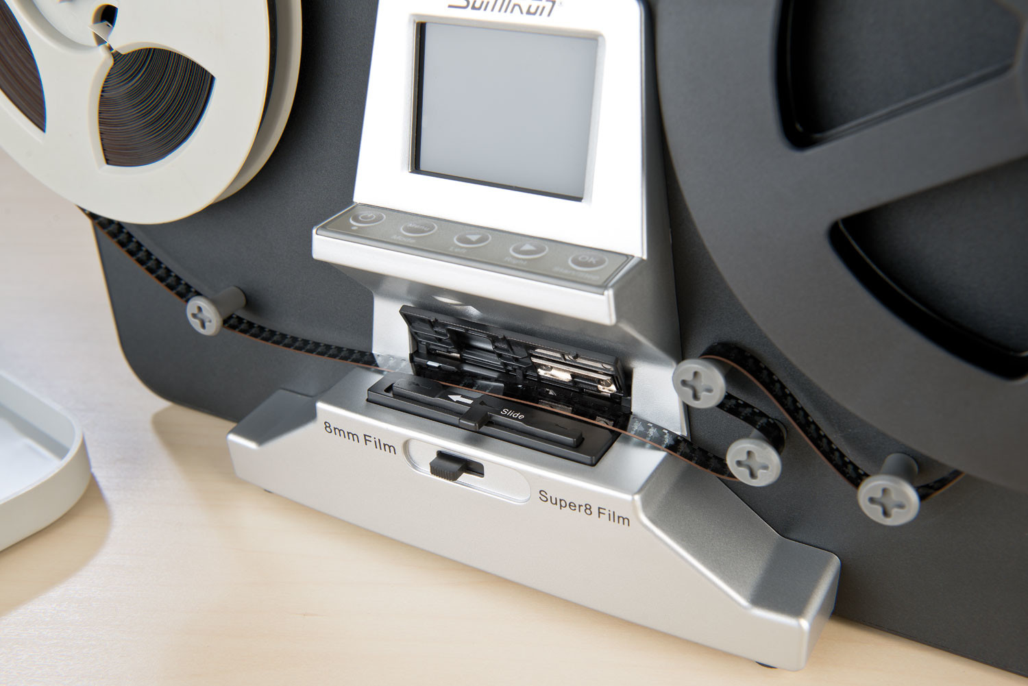 Scanner de Film Super 8/8mm,Convertisseur Film en Numérique (Film