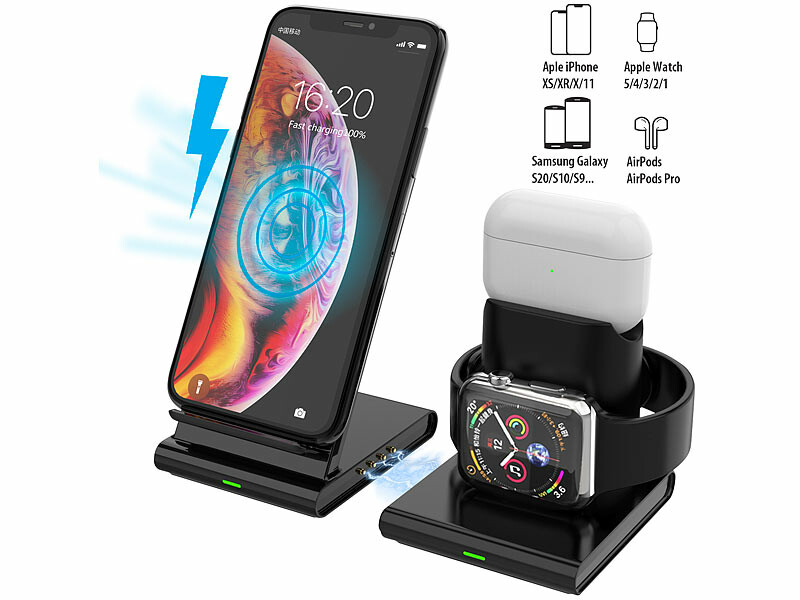 Chargeur à induction 3en1 pour iPhone, AirPods et Apple Watch