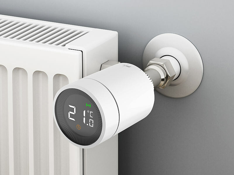 Thermostat connecté pour radiateur compatible commandes vocales