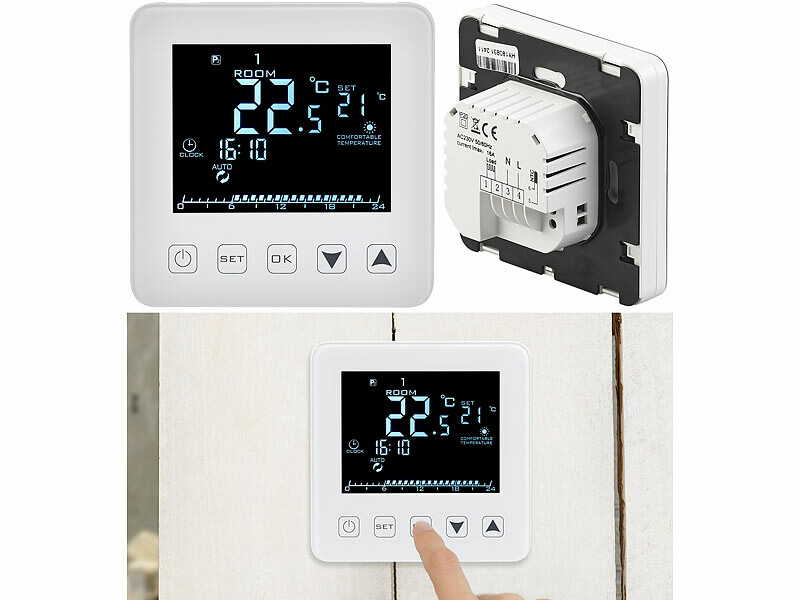 Installation de thermostat pour chauffage électrique