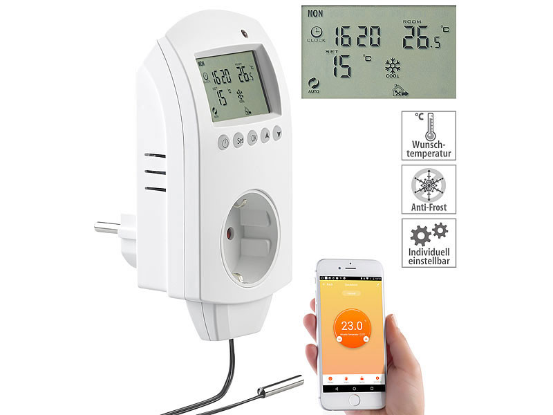Thermostat numerique avec sonde au meilleur prix