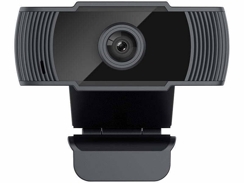 Webcam USB Full HD avec anneau d'éclairage, Webcams