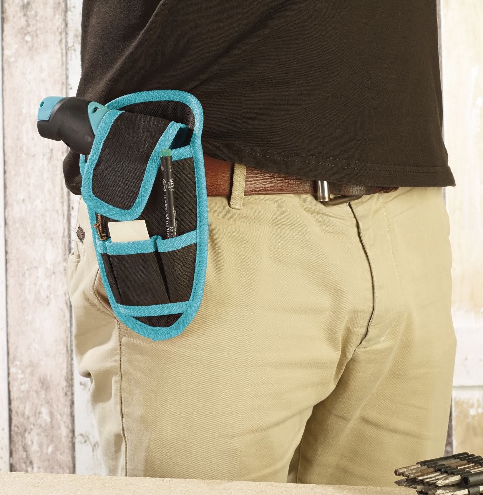 Holster de perceuse portable sans fil, ceinture à outils, poudres