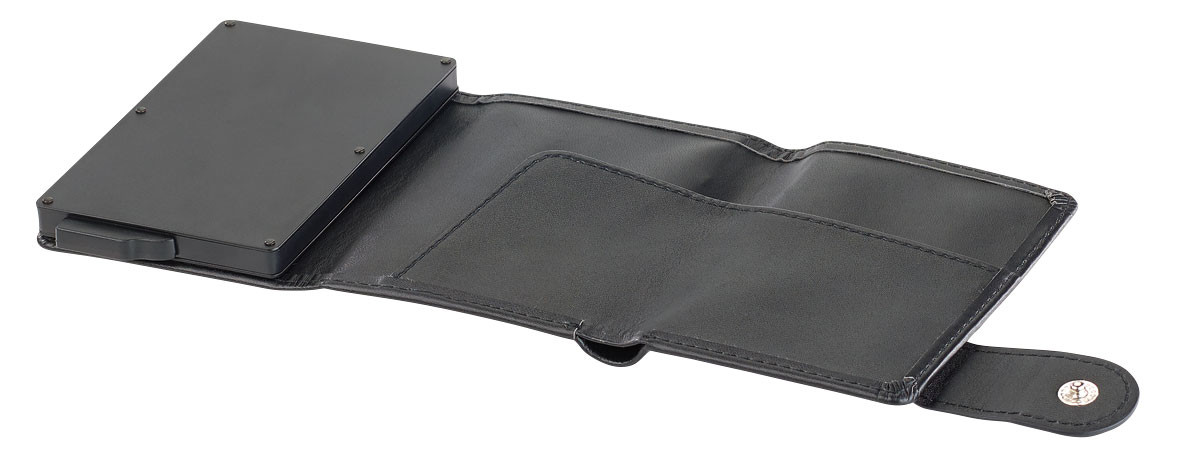  Vert Beito étanche RFID blocage carte de crédit carte didentité protecteur pour portefeuille Aluminium Metal Case Box  