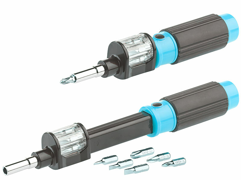 Embout Double Magnétique QUARKZMAN PH2/SL6 - 6mm, 200mm, Acier CR-V Pour Perceuse Et Visseuse