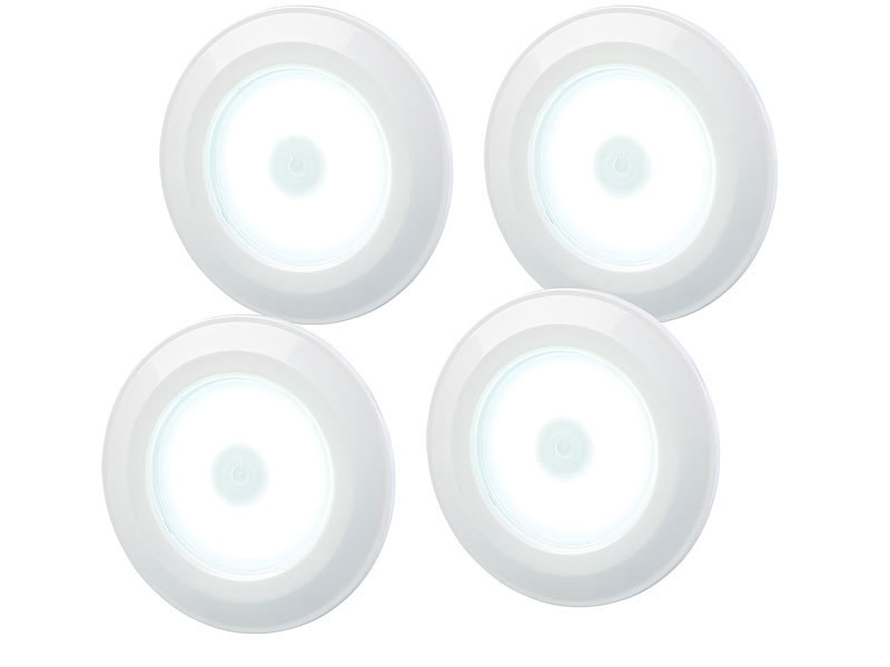 Changement de couleur Kit d'éclairage LED blanc pour meuble et étagère de cuisine Minuterie et bricolage MYPLUS Lot de 4 lampes LED RGBW pour meuble avec télécommande à 32 touches