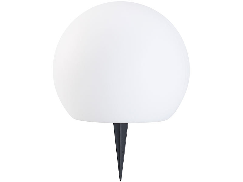Boule lumineuse sans fil télécommandée avec LED RVBB – Ø 20 cm