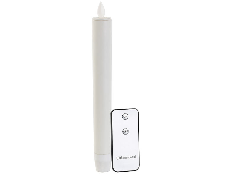 6 Candele LED Con Fiamma Tremolante – Effetto Cera Realistica, Sicure E Senza Fuoco