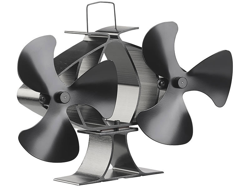 Double ventilateur-répartiteur pour poêle de 65°C à 345°C