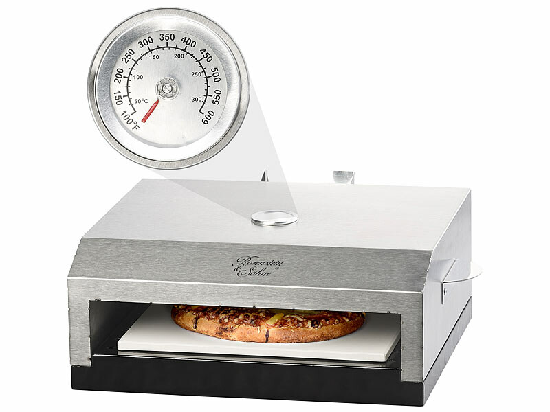 Thermomètre four à pizza ou tarte flambée