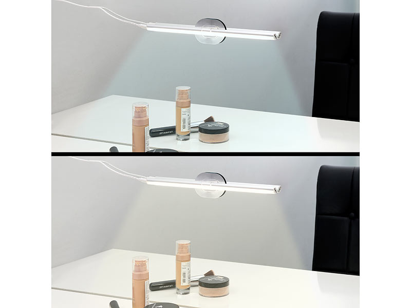 10 LED miroir avant lumière Dimmable maquillage miroir USB contrôle tactile  lumière
