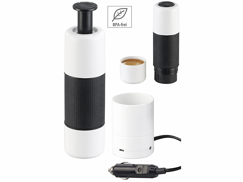 Machine à café expresso automatique à service unique, Mini allume-cigare  intelligent de voiture de voyage