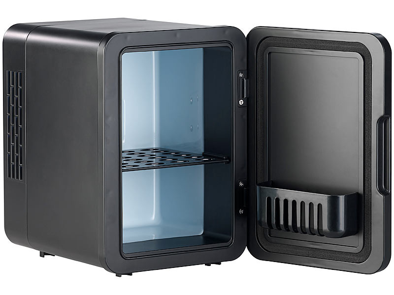 Mini réfrigérateur 230V ou allume-cigare, fonction froid / chaud - bleu, Pause repas