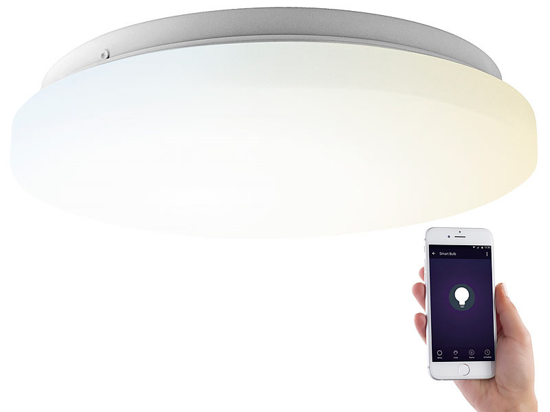 OPPEARL Plafonnier LED pour salon, protection contre les