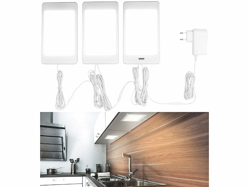 Lampe Placard LED sans Fil, LED avec détecteur de mouvements, éclairage  dimmable pour placard armoire vitrine
