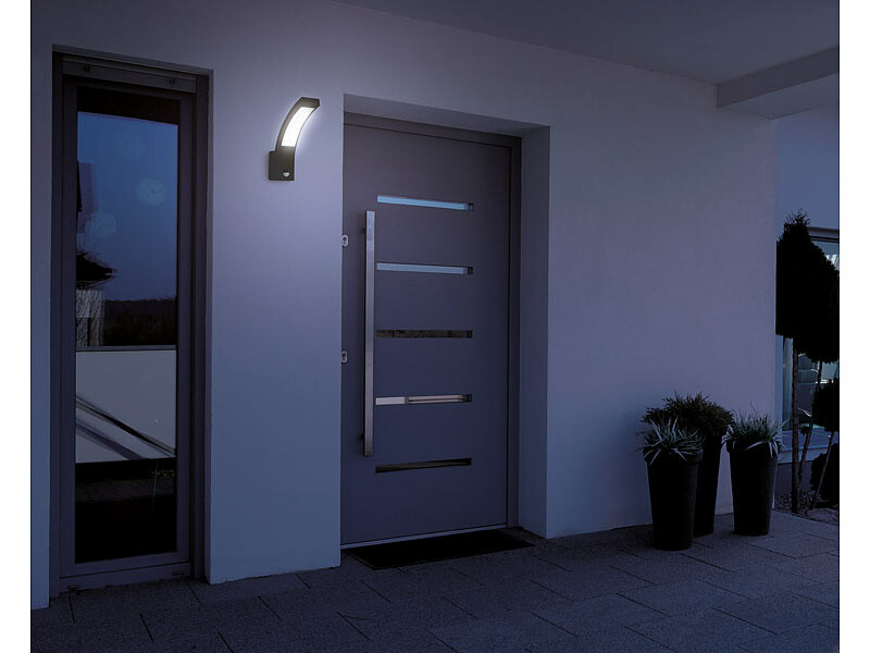 Lampe d'extérieur avec détecteur de mouvement - Applique intérieur et  extérieur - LED | bol