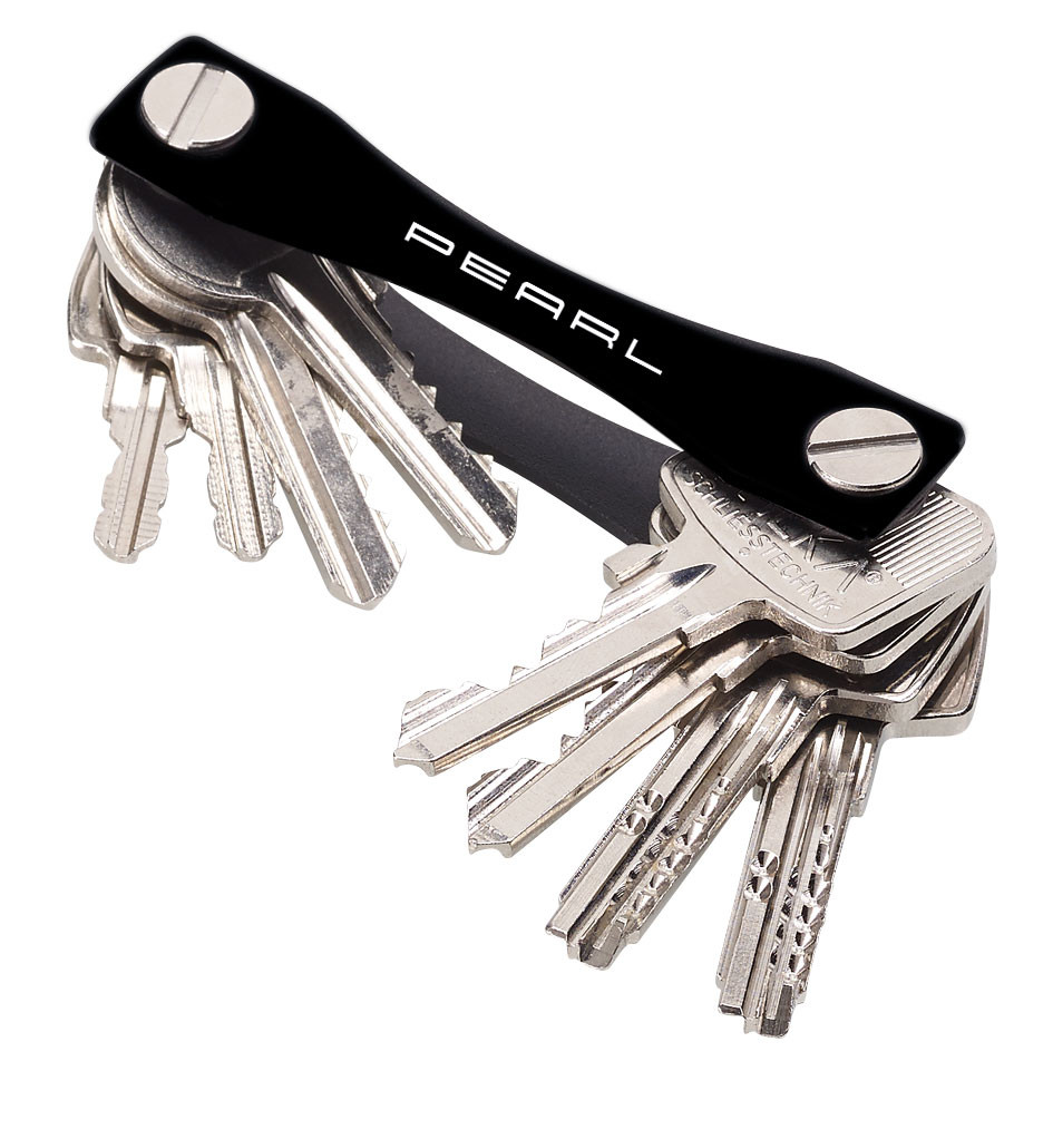 Porte-clés organisateur en aluminium pour jusqu'à 24 clés