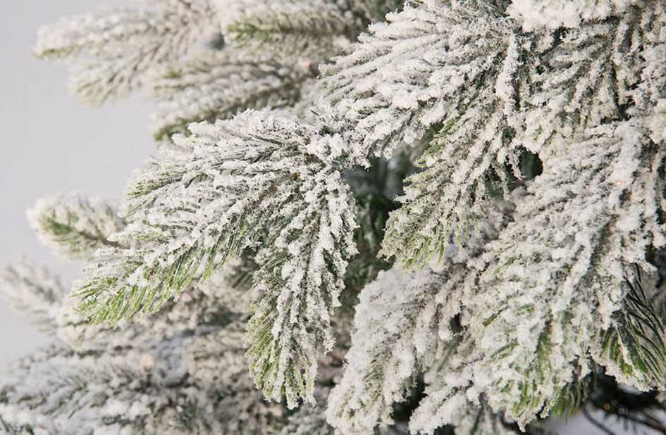 Sapin de Noël artificiel blanc 500 LED / 857 branches / 225 cm, Sapins  artificiels