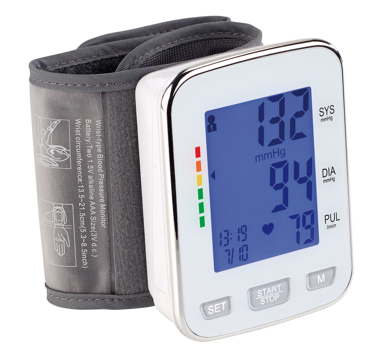Tensiomètre digital avec brassard et mémoire 180 relevés NewGen Medicals, Appareils de mesure