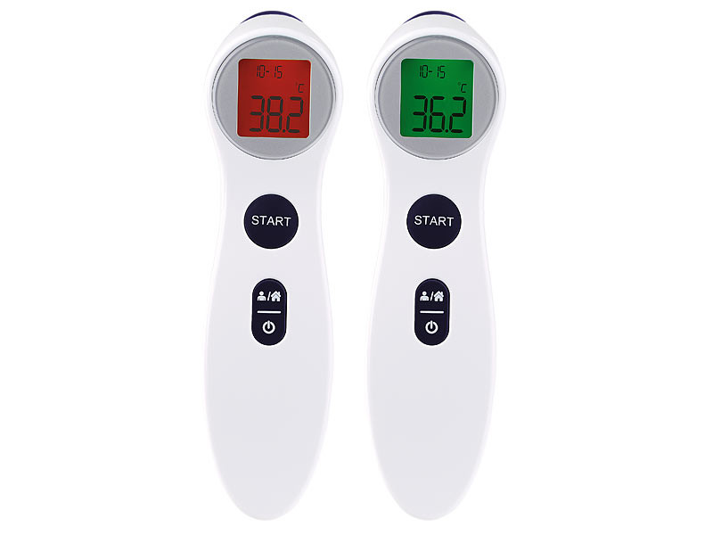 Thermomètre Frontal Infrarouge Numérique -Sensibilité Élevée