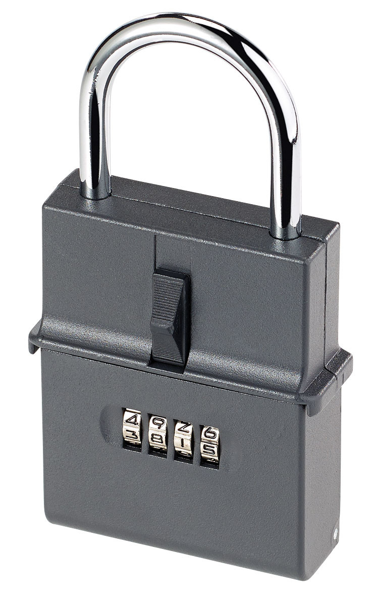 Petite boîte à clés à suspendre pour clés de maison, porte-clés portable,  serrure à combinaison à 3 chiffres pour extérieur et intérieur, boîte de