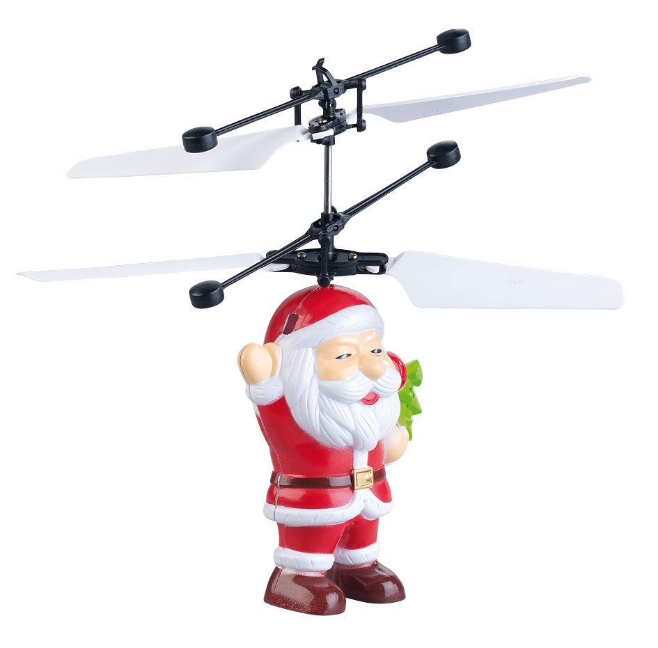 Père Noël volant LED, Décorations animées