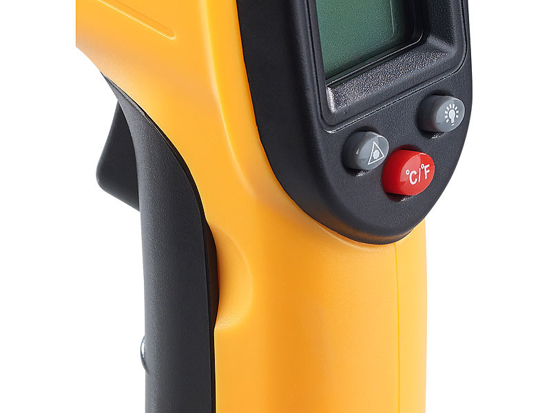 Température sans contact IR LCD laser numérique Thermomètre infrarouge Gun
