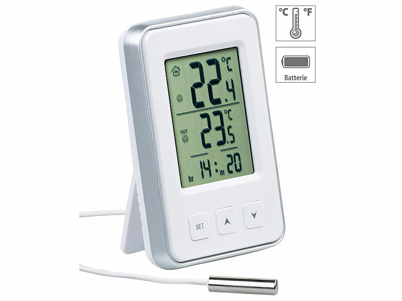 Thermomètre intérieur et extérieur numérique tecno - RETIF