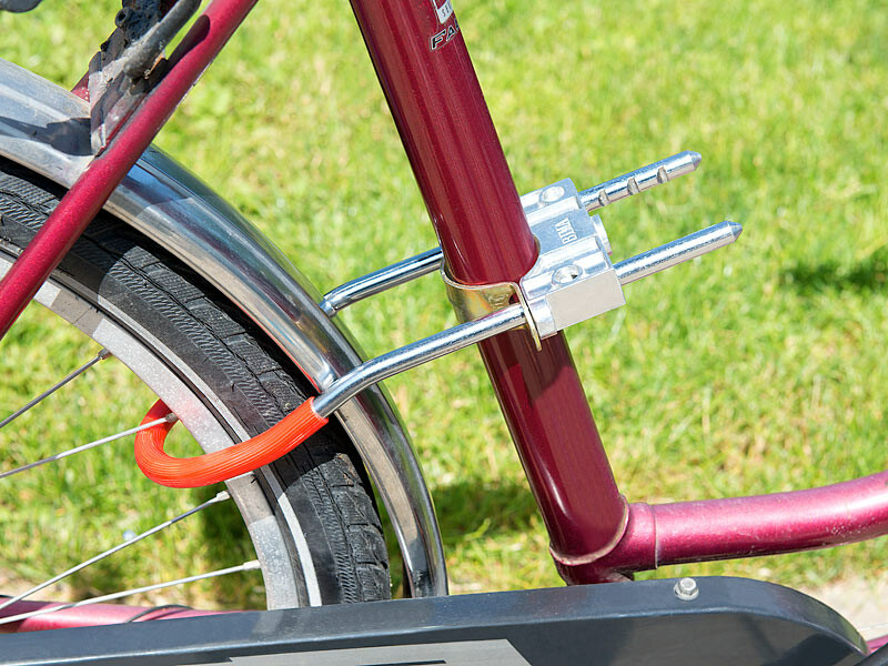 Antivol de vélo, Antivol en U pour vélo avec 1,2 m Flex Acier