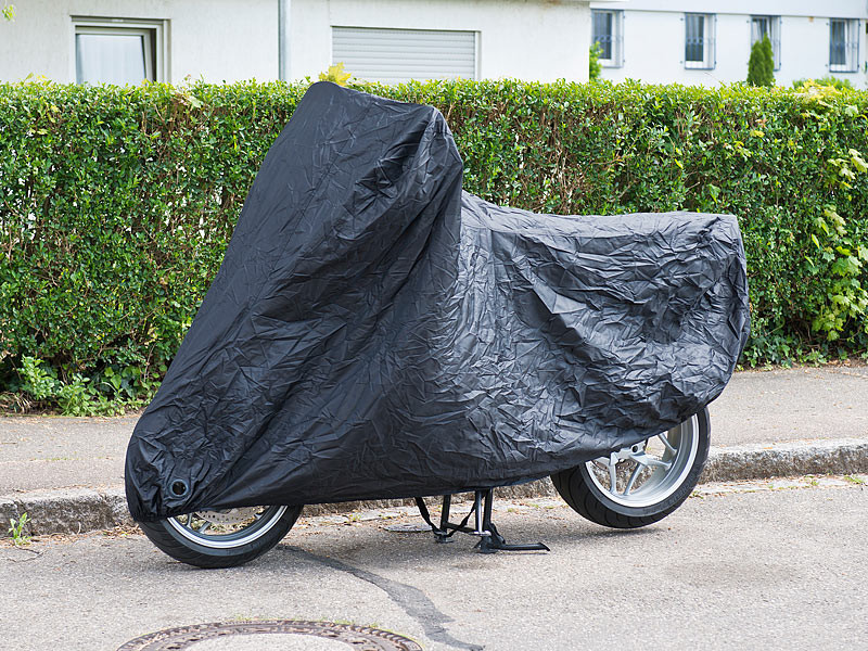 Housse Bâche Protection Moto Scooter Extérieur Imperméable Polyester  Résistant L