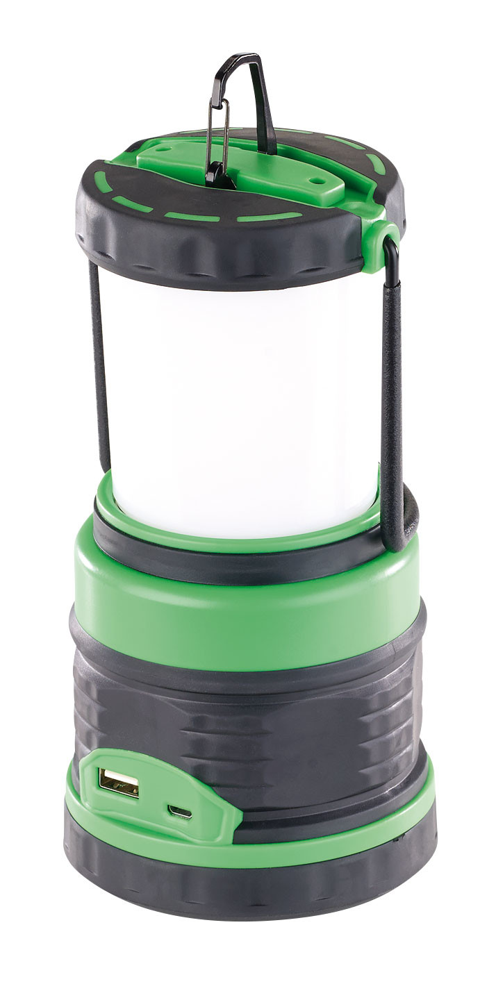 Lanterne de camping LED avec Variateur et mode Batterie USB