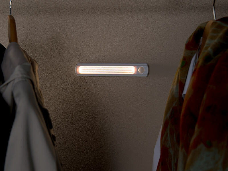 Lampe de Placard 60 LED,Lumière de Placard,Veilleuse Automatique